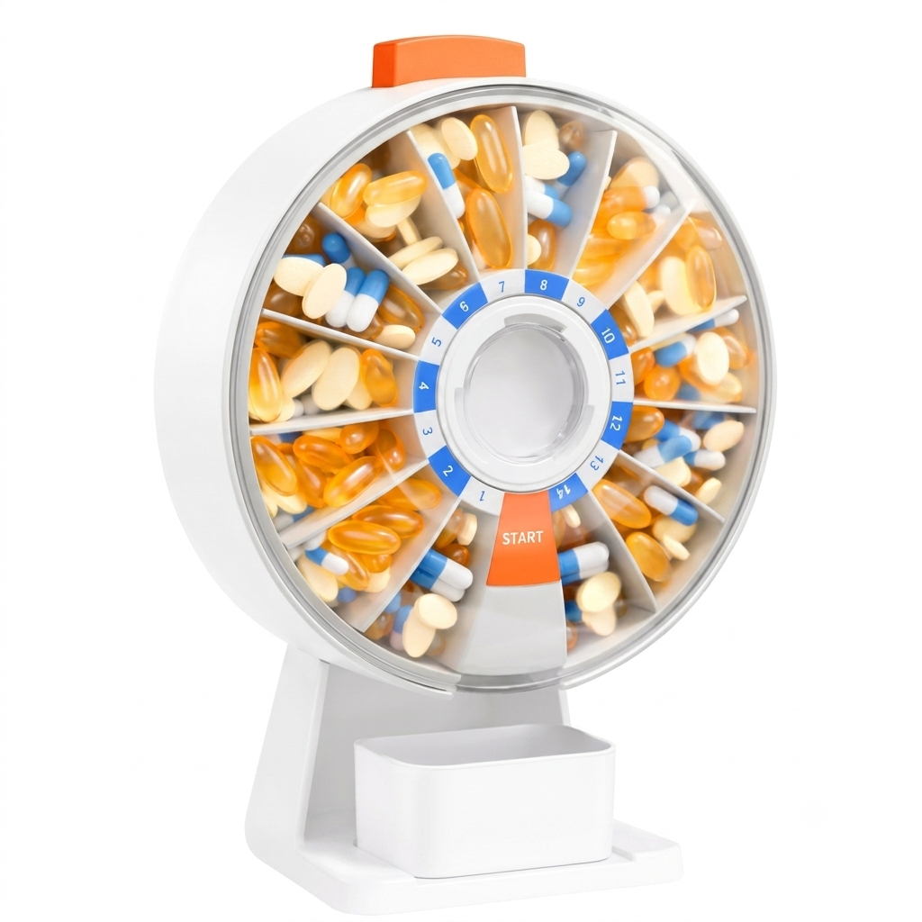 Dispensador Pastillas 14 Compartimentos