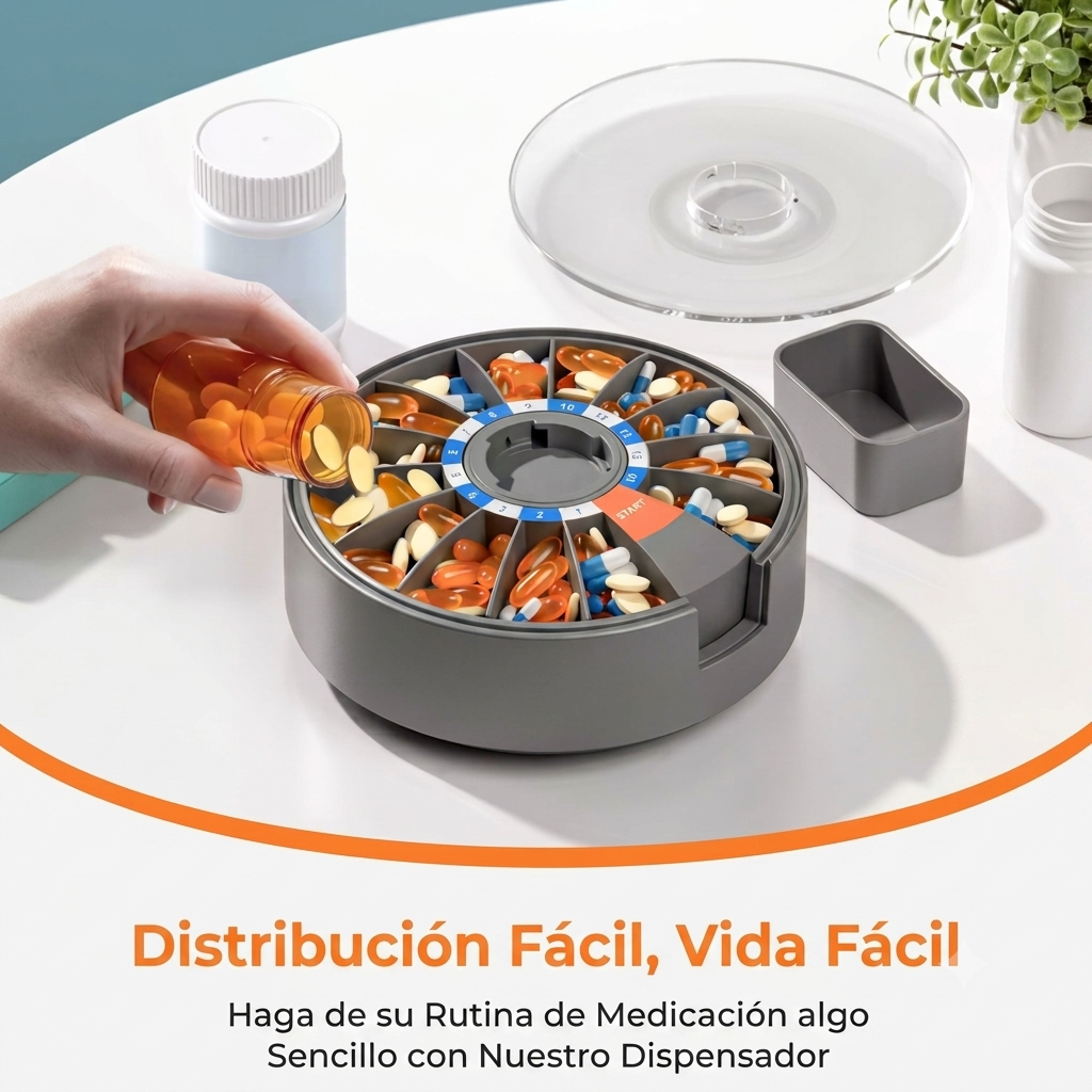 Dispensador Pastillas 14 Compartimentos