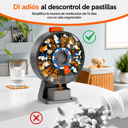 Dispensador Pastillas 14 Compartimentos